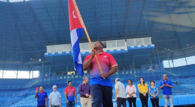 Abanderan equipo Cuba al Clásico Mundial de Béisbol