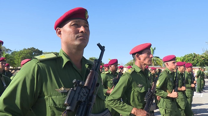 Realizan en Las Tunas acto de inicio del Año de Preparación para la Defensa