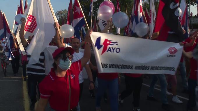 Celebran en #LasTunas Día Internacional de los Trabajadores