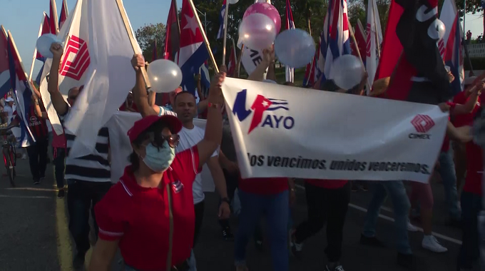 Celebran en Las Tunas Día Internacional de los Trabajadores