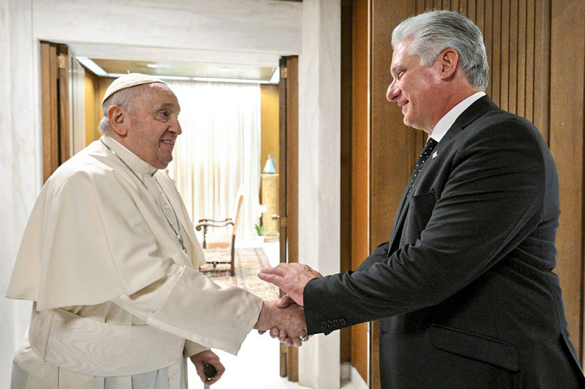 Cuba y la Santa Sede constatan positivo estado de sus relaciones