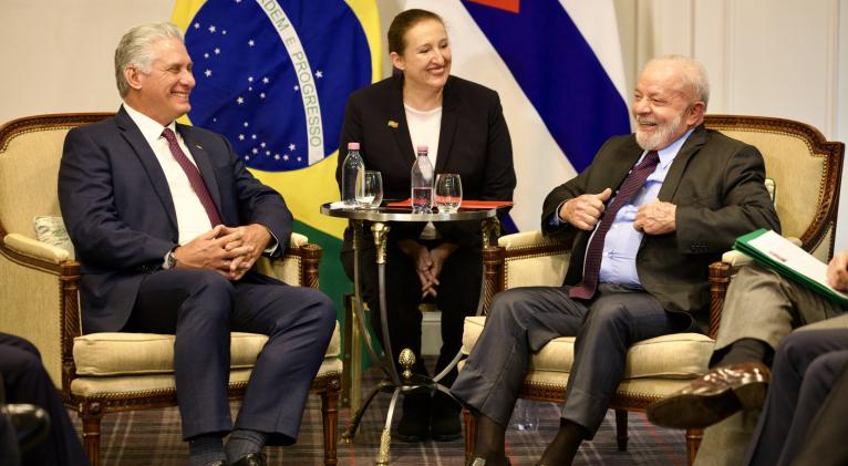 Encuentro de Díaz-Canel y Lula ratifica amistad Cuba-Brasil
