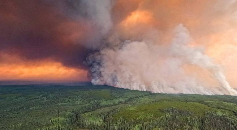 Humo de los incendios de Canadá llegó a Francia