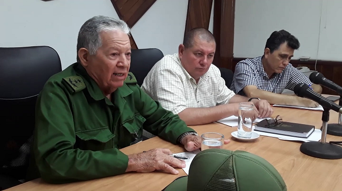 ´Evalúa Jefe de la Defensa Civil recuperación de las afectaciones por fuertes lluvias en Las Tunas