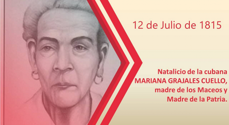 Cuba recuerda a Mariana Grajales Coello, la Madre de la Patria