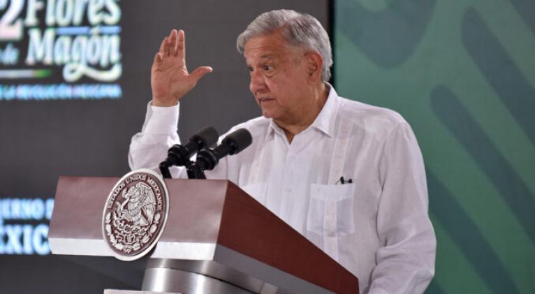 Desmiente López Obrador tribunal que lo acusa de violencia de género