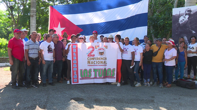 Abanderan delegación de Las Tunas a la Conferencia Nacional del Sindicato de la Construcción