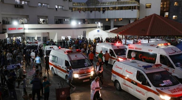 Condena Presidente cubano ataque a hospital en Gaza