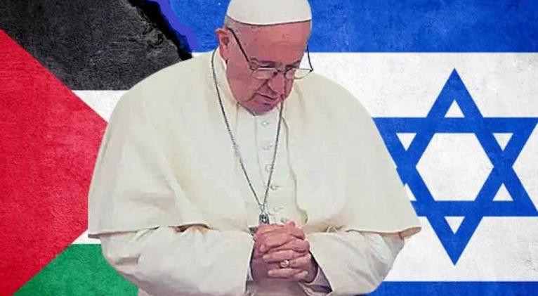 Papa Francisco demanda cese al fuego en conflicto israelí-palestino