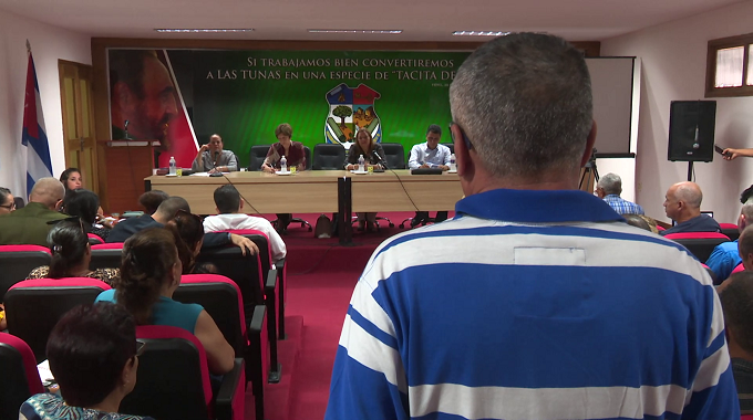 Efectúan en Las Tunas reunión resumen de la XV Comprobación Nacional al Control Interno
