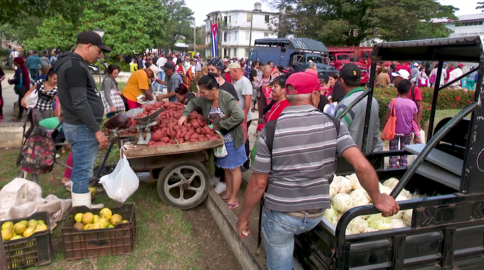 Realizan en Las Tunas feria agrocomercial en saludo al aniversario 65 de la Revolución