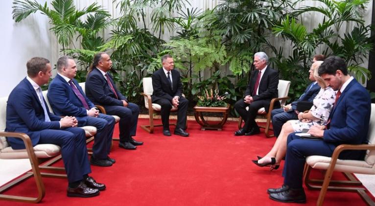 Recibió Díaz-Canel a miembro de Comisión Económica Euroasiática