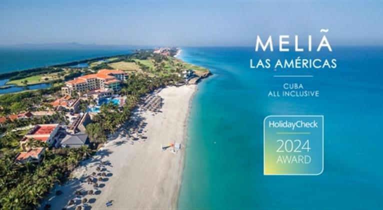Premian a hotel Meliá Las Américas de Cuba con el HolidayCheck