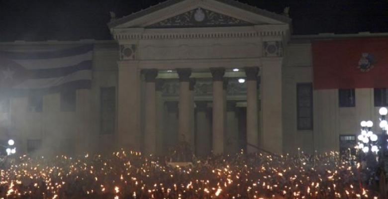 La Marcha de las Antorchas, una peregrinación martiana