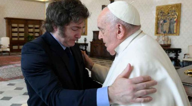 Papa Francisco recibió en audiencia al presidente de Argentina