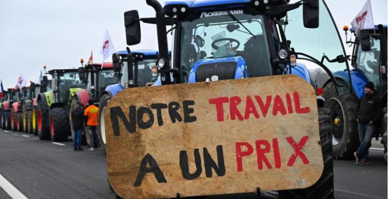 Europa: agricultores se rebelan