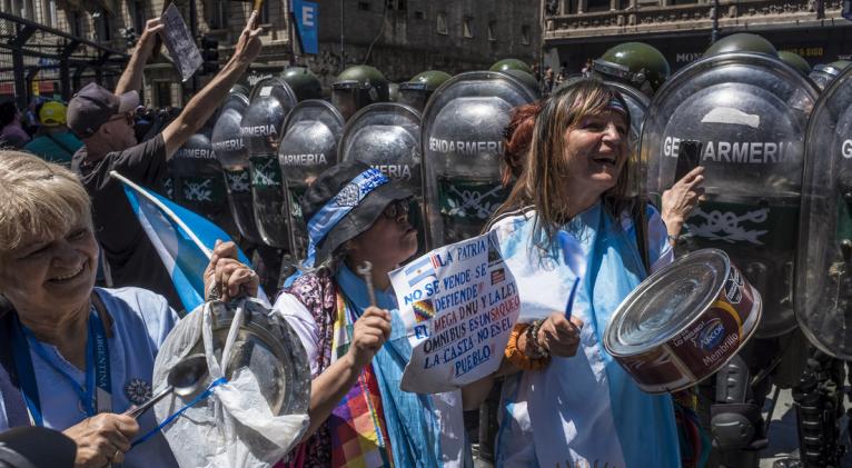 Paro docente en Argentina: el gremio toma las calles contra los recortes de Milei