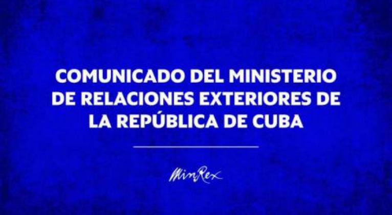 Convoca el MINREX al Encargado de Negocios de EE.UU. para protestar por la conducta injerencista de su gobierno