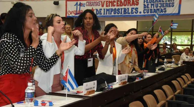 Evalúan en congreso desafíos de Federación de Mujeres Cubanas