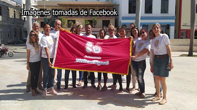 Bandera aniversario 85 de la CTC distingue al Fondo Cubano de Bienes Culturales en Las Tunas