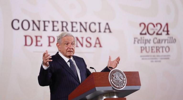 López Obrador cuestiona la represión de EE.UU. contra manifestantes a favor de Palestina