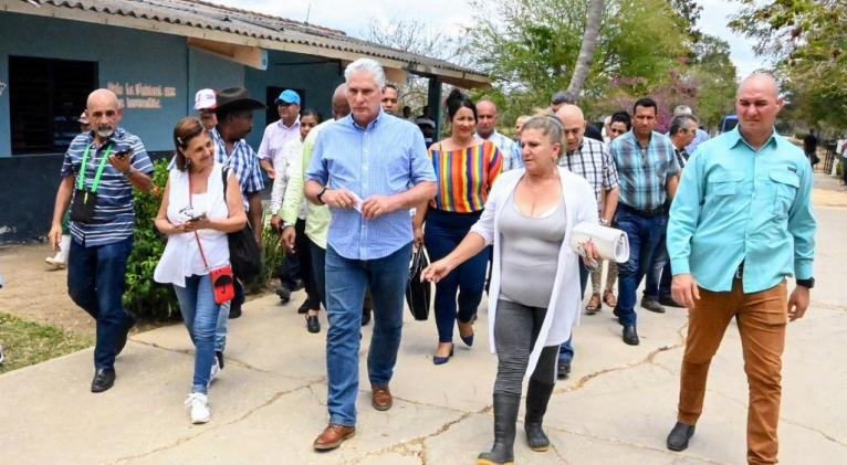 Resalta Díaz-Canel recorridos gubernamentales por provincias de Cuba