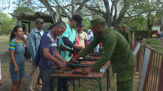 Desarrollaron en Las Tunas Día Territorial de la Defensa