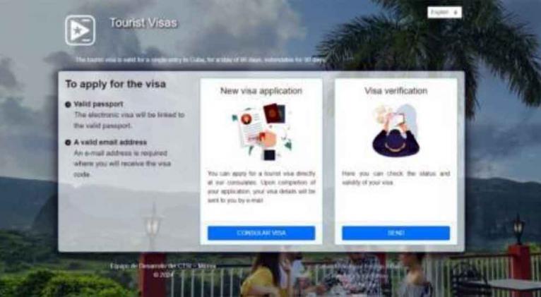 Cuba presenta nueva plataforma para gestión de visas turísticas