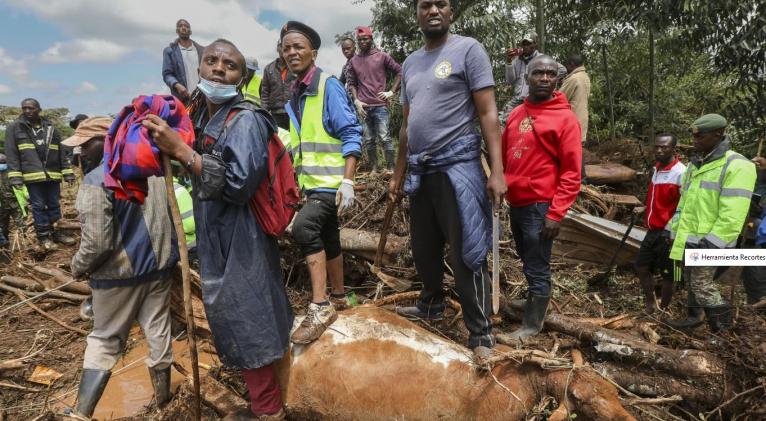 Las graves inundaciones en Kenia dejan ya al menos 179 muertos y 90 desaparecidos