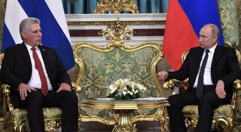 Putin se reúne con Miguel Díaz-Canel