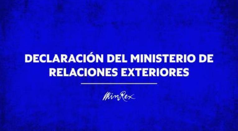 Declaración del Ministerio de Relaciones Exteriores: Cuba es una sola