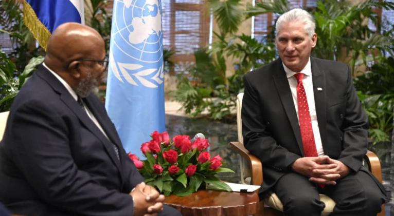 Cuba está comprometida con la solidaridad y el multilateralismo