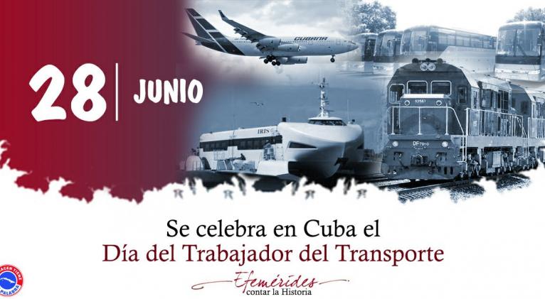 Celebra Cuba Día del Trabajador del Transporte