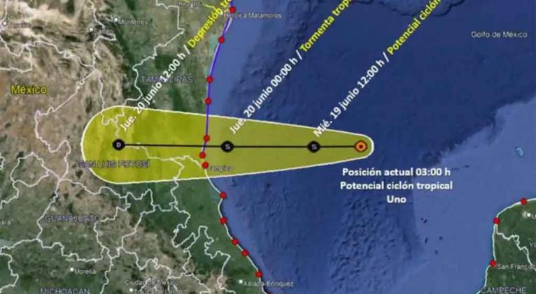 Primera tormenta tropical del Atlántico podría formarse hoy