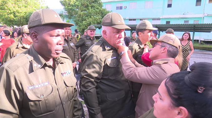 Celebran en Las Tunas el Aniversario 63 de la fundación del Ministerio del Interior