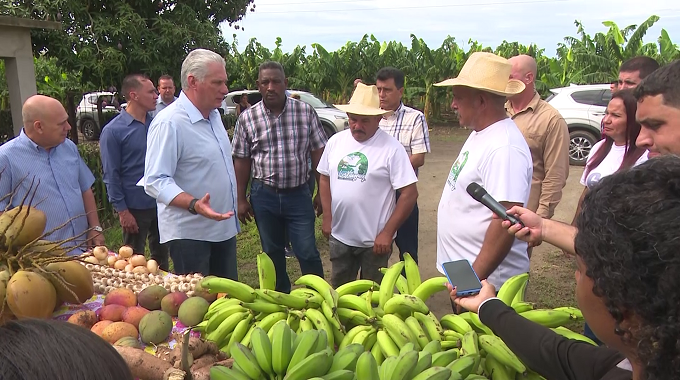 Recorre Presidente de la República sitios de interés económicos en el municipio de Majibaoa