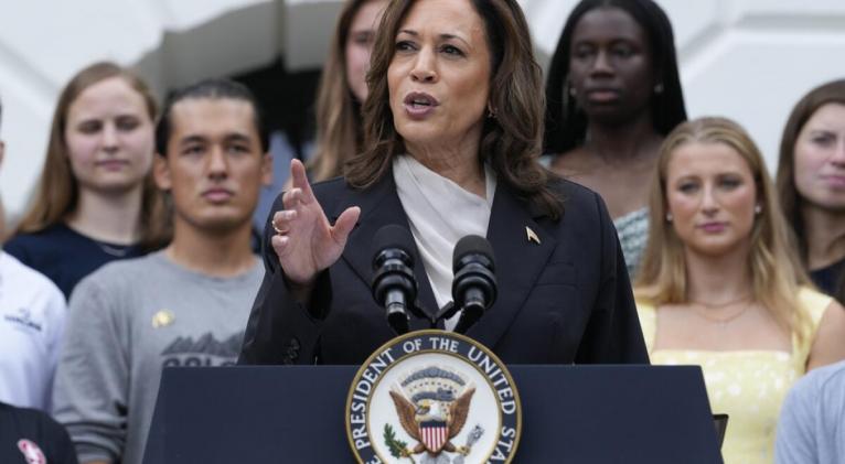 Kamala Harris con 81 millones de dólares recaudados como candidata