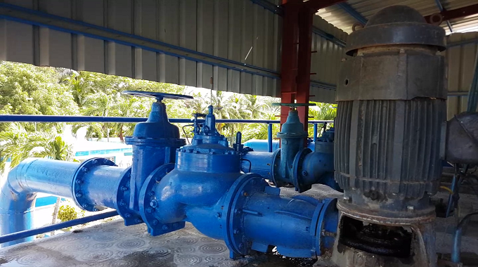 Avanzan en Las Tunas labores de restauración de la potabilizadora El Rincón