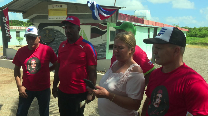 Realizan acto provincial por el 26 de Julio en Jesús Menéndez