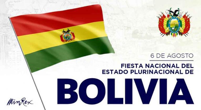 Cuba felicita a Bolivia por aniversario 199 de independencia