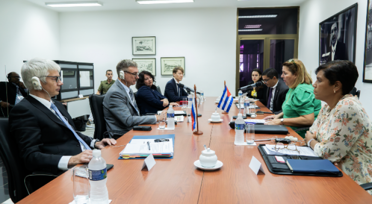 Celebran Cuba y Rusia Consultas Políticas sobre temas multilaterales