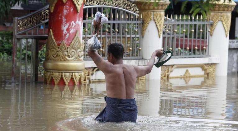 Inundaciones dejan al menos 226 muertos en una Birmania asolada por el conflicto