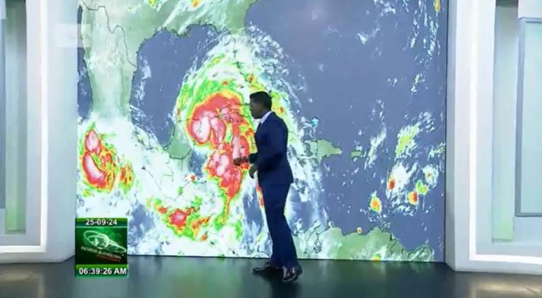EN VIDEO: Lluvias y vientos asociados a Helene en extremo occidental