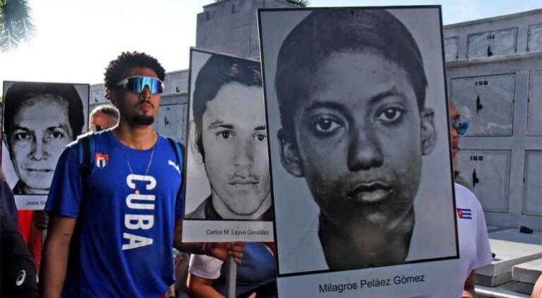 Rinden homenaje en Cuba a víctimas del Crimen de Barbados