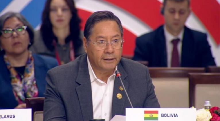 BRICS: Presidente de Bolivia critica desde Rusia bloqueo contra Cuba
