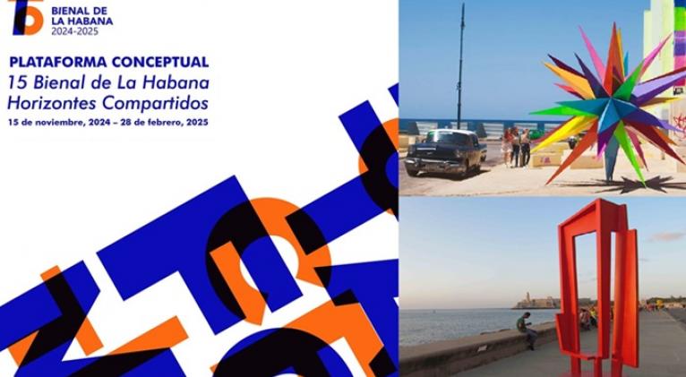 Presentarán 15 Bienal de La Habana