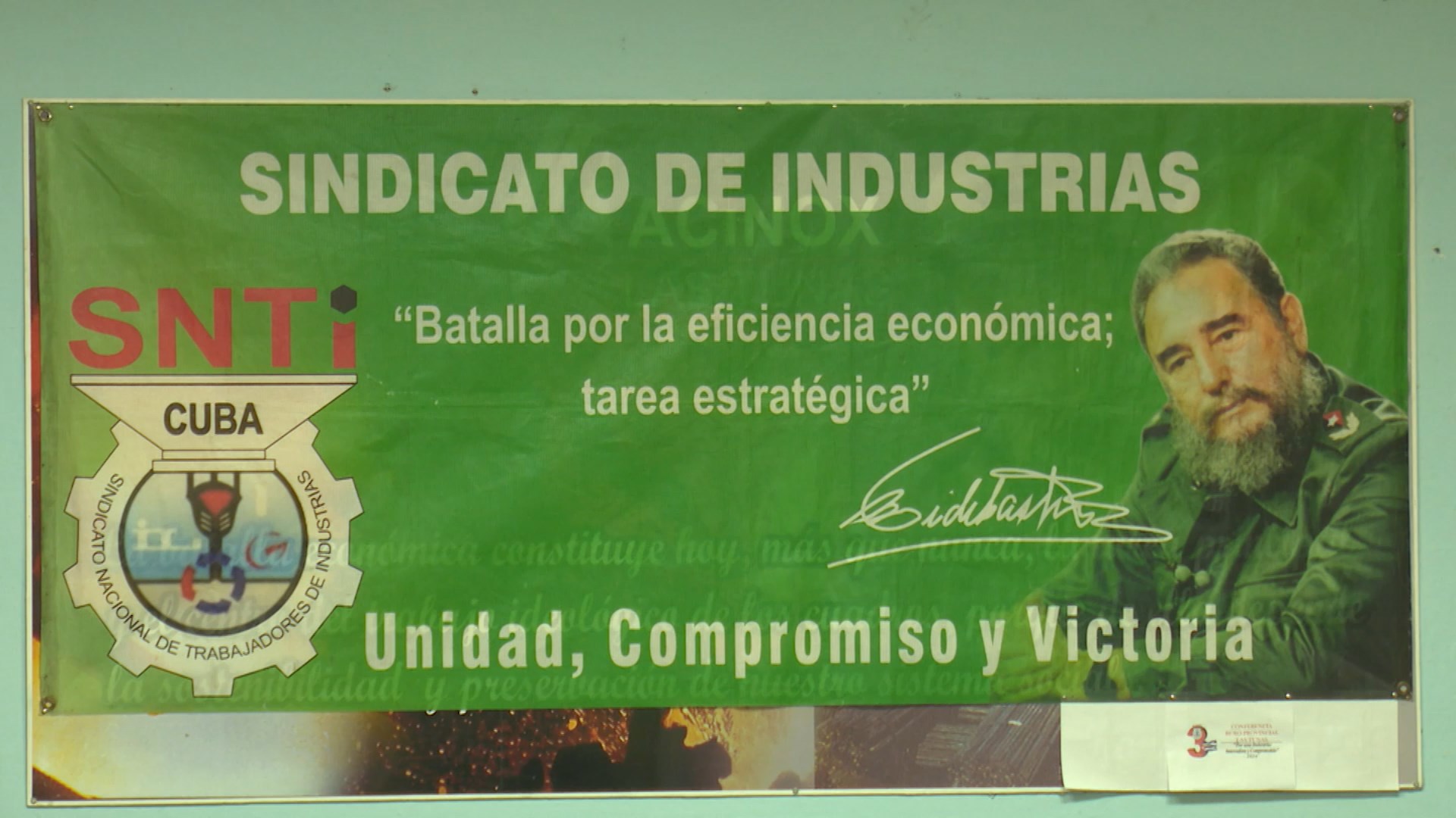 Efectuada en Acinox-Las Tunas la III Conferencia Provincial del Sindicato de Industrias