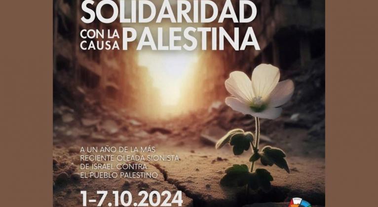 Jóvenes de Cuba reafirman su solidaridad con causa palestina