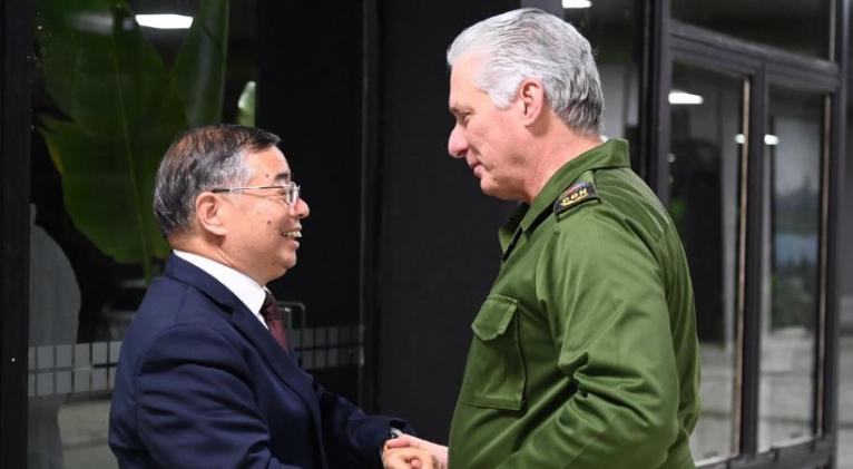 Una visita que ratifica los indestructibles lazos entre Cuba y China