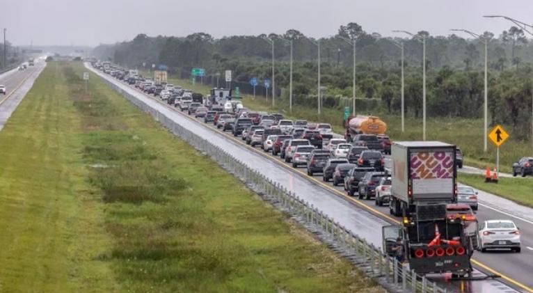 Evacuan a más de 5 millones de personas en Florida ante llegada del huracán Milton